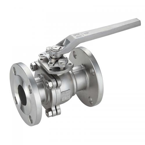 2pc Platform Stainless Steel Flange Ball Valve