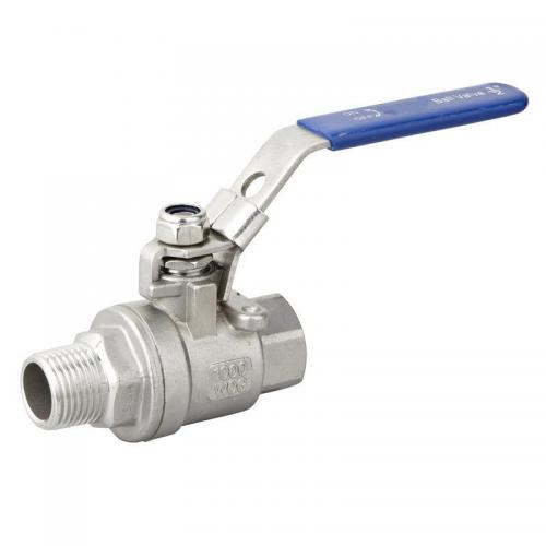 2pc Stainless Steel Ball Valve Female and Male