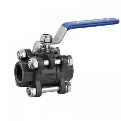 3 PC WCB Ball Valve Female and Male