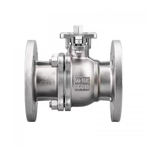 JIS High Platform Stainless Steel Flange Ball Valve